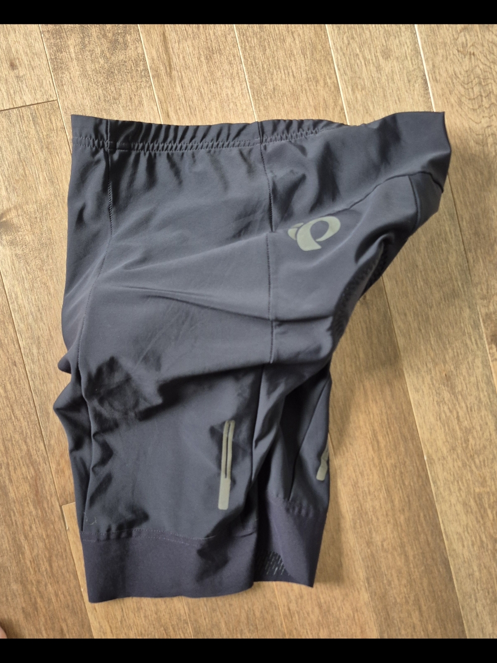 Pearl Izumi Black Interval  Cycling Shorts with Reflective Accents